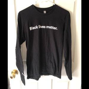 Black Lives Matter Long sleeve T-shirt, size Small